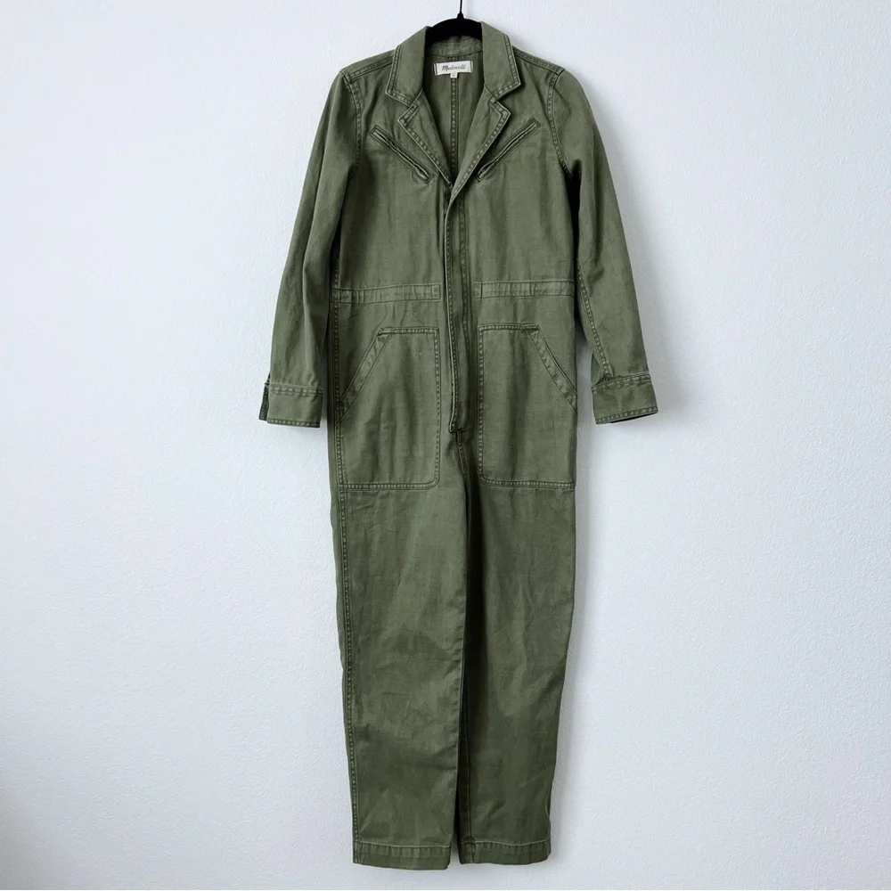 Madewell Flight Suit Coverall Jumpsuit - Picture 2 of 6